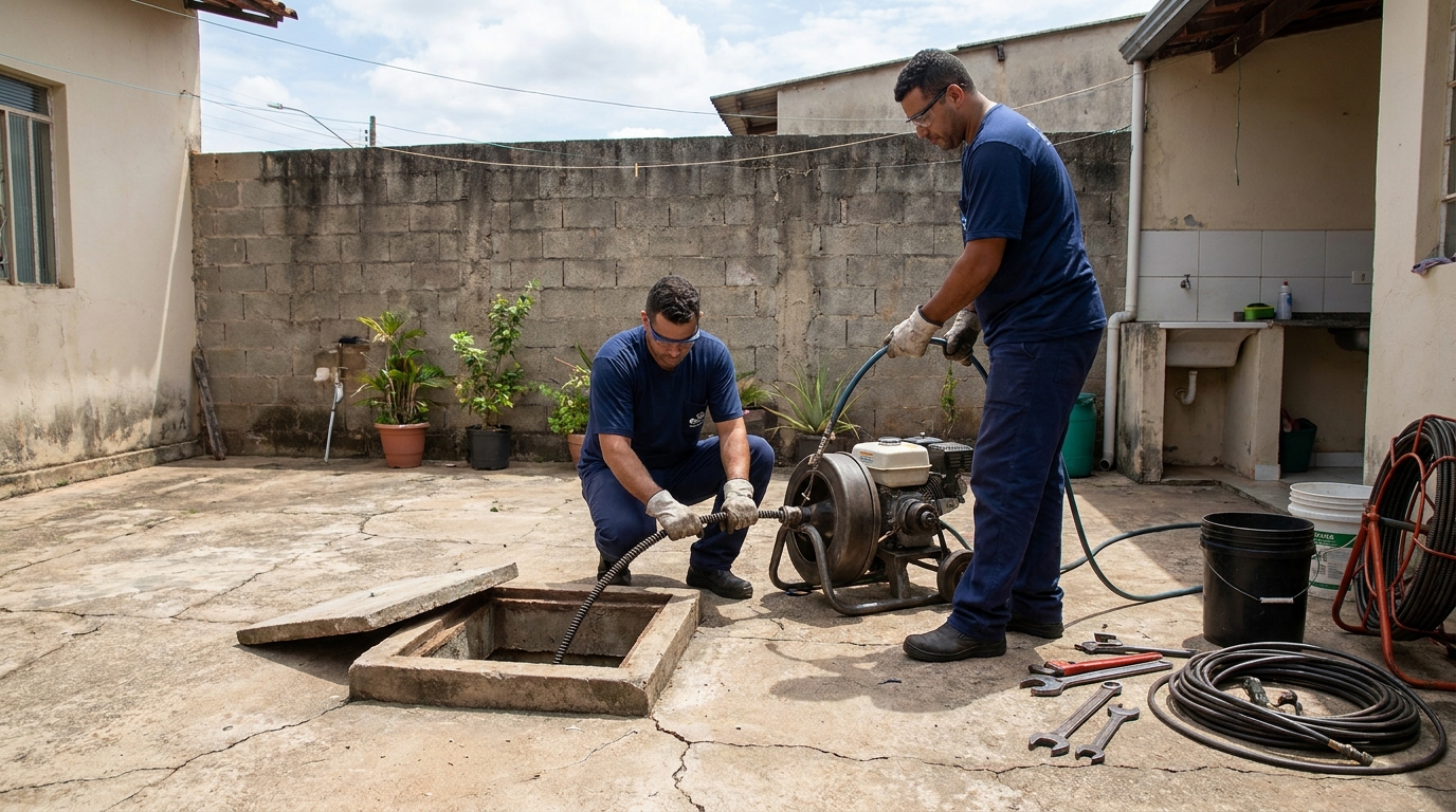 Diagnóstico técnico de esgoto em Americana-SP